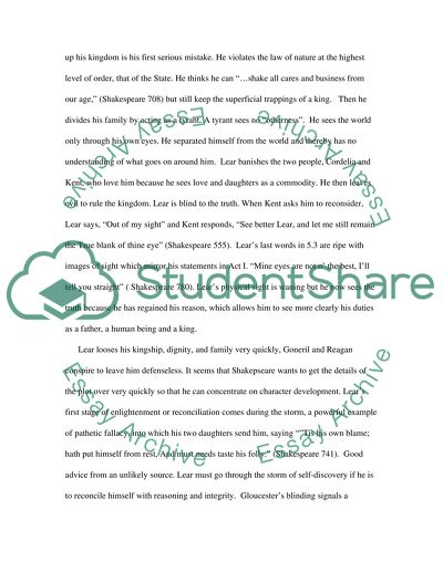 Shakespeares King Lear