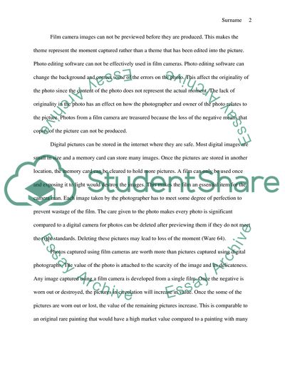 Bring film camera back