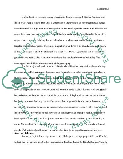 The Main Causes of Racism