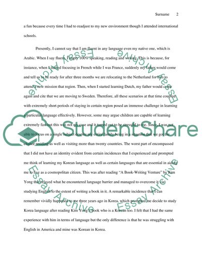 Learning a Foreign Language