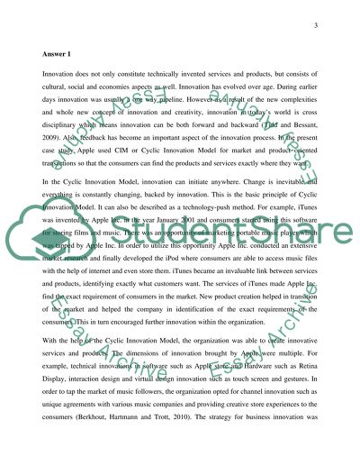 Marketing and brand innovation: Apple Inc. case