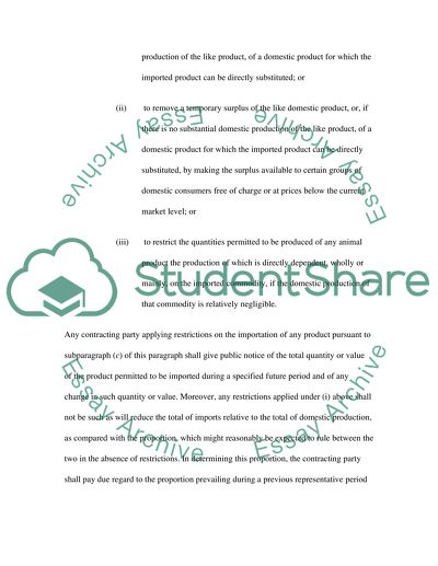 General Elimination of Quantitative Restrictions