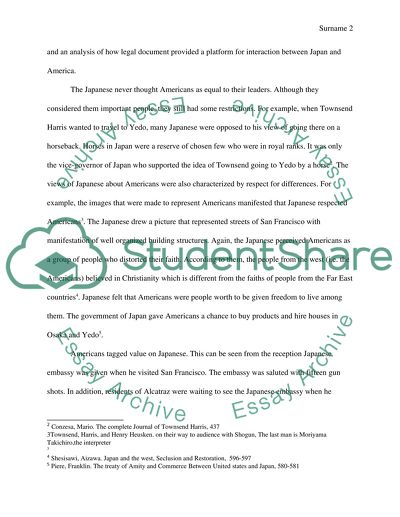 Japan and US Relationship in History