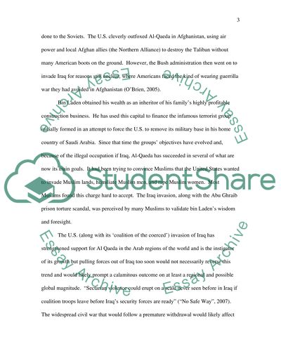 The Risks Involved if the U.S. Withdrew From Iraq