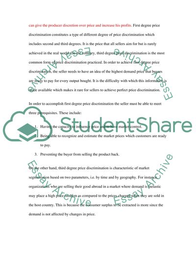 Microeconomy principle