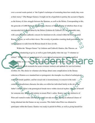 Literary Criticism of The Hunger Games Movie