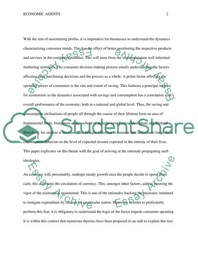 Consumption and Saving Propensity Levels of Different Groups