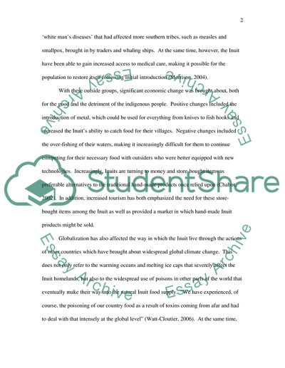 The Inuit in the Age of Globalization