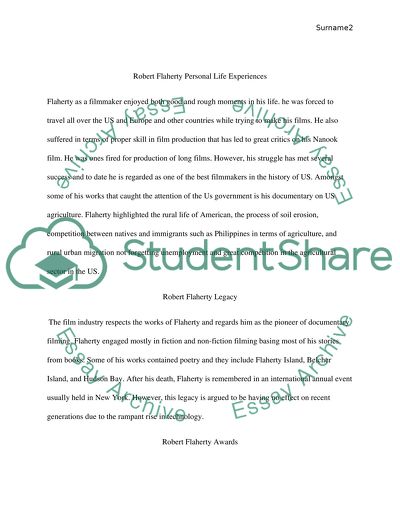 Robert Flaherty & American Documentary (1920s)