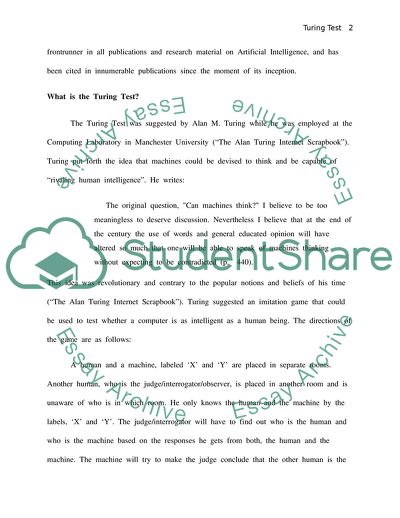 What is the Turing Test, and Why is it so Difficult to Pass