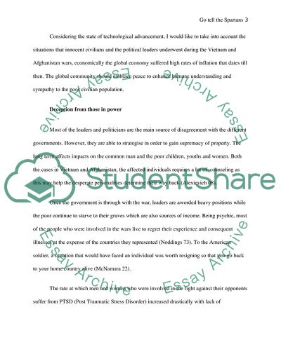 The Historical Status of the Vietnam and Afghanistan Wars