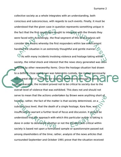 The Alta Vista Hospital Incident