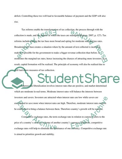 Failure of Washington Consensus