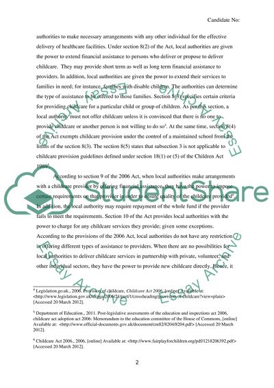 Legal Powers and Duties of Local Authorities in Relation to the Protection of Children