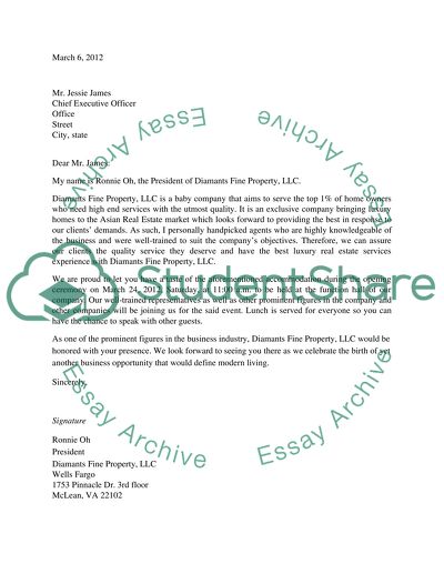 Invitation Letter Analysis