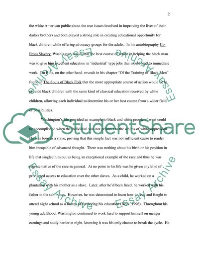 The Education of the Black Man