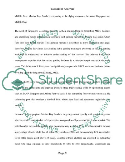 Customers in Marina Bay Sands Casino