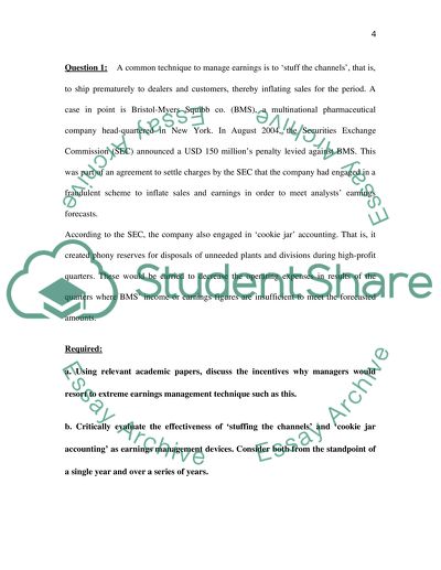 Advanced Financial Reporting & Regulation