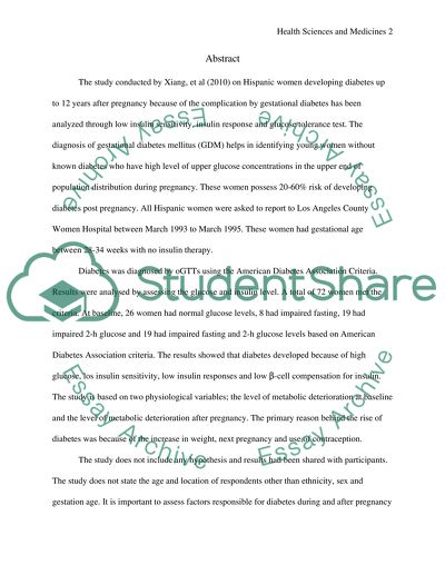 LOVE DIABETES SUMMARY