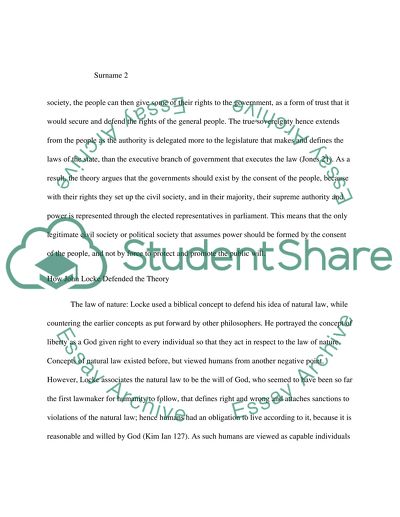 He Second Treatise of Government