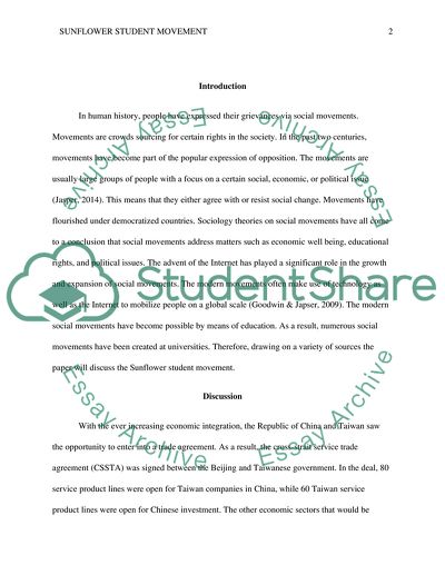 Sunflower Student Movement
