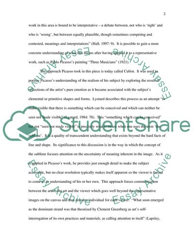 Picassos Three Musicians