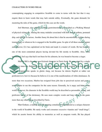 Fatsis Book - Word Freak