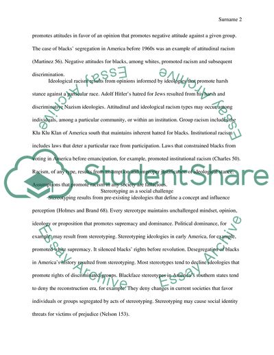 Are All Stereotypes Inherently Racist