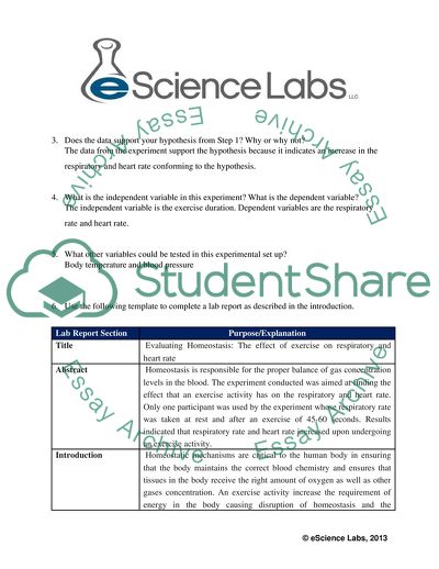 Evaluating Homeostasis