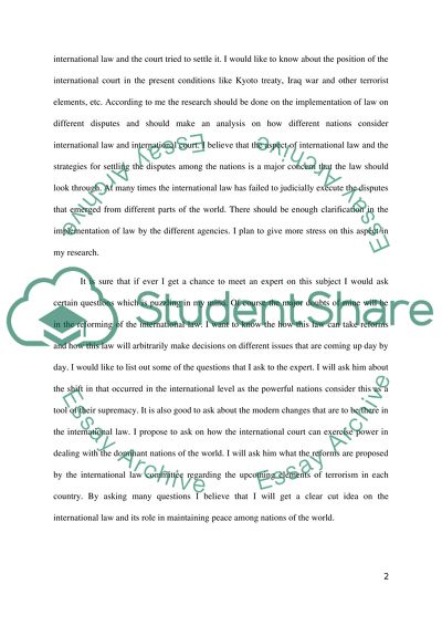 International Law in Times of Hegemony