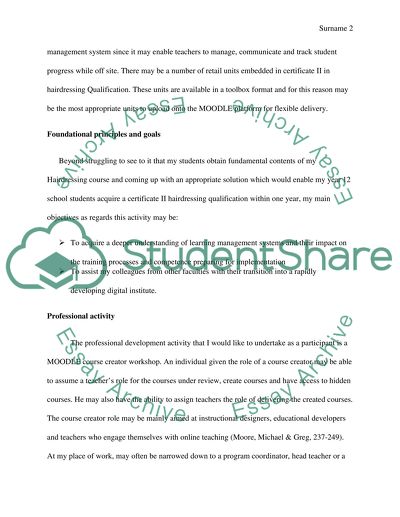Professional Development Activity Essay Example | Topics and Well
