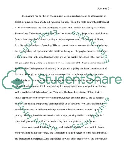 Autumn Colors on the Qiao and Hua Mountains and Two Other Paintings