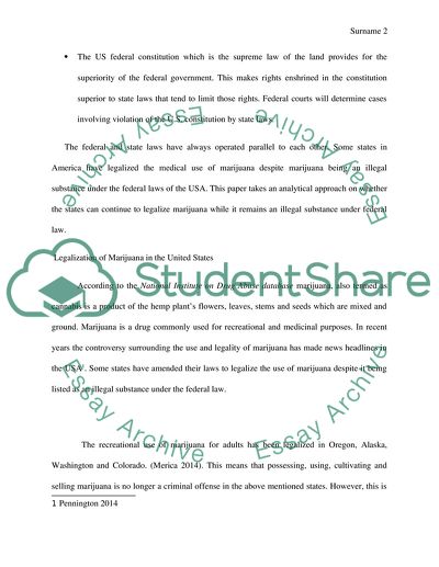 Difference between State Law and Federal Law