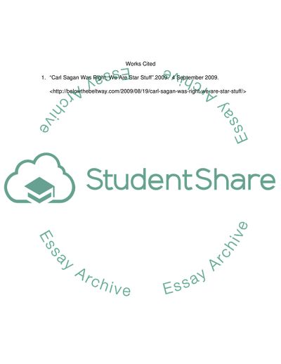 Astronomy: Why We Are Star Stuff