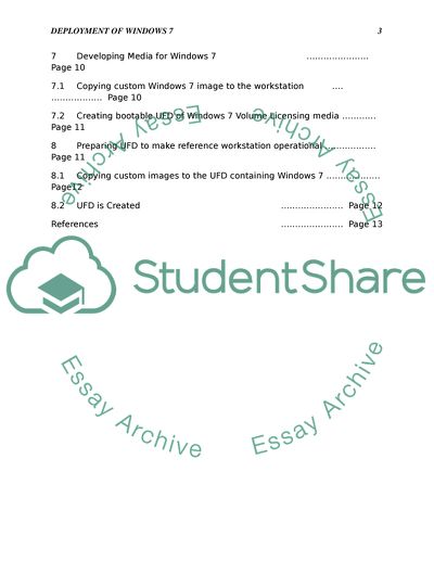 Deployment of Windows 7 in an Enterprise Environment