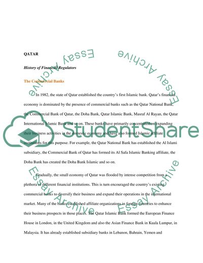 The development of the Islamic financial sector in Bahrain, Qatar and Dubai