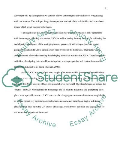 Role of Stakeholders in Strategic Planning Process