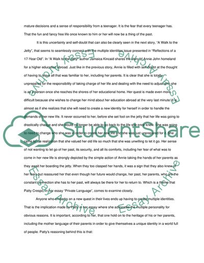 Questioning, Battling and Identifying With Certain Types of Identities throughout Lives