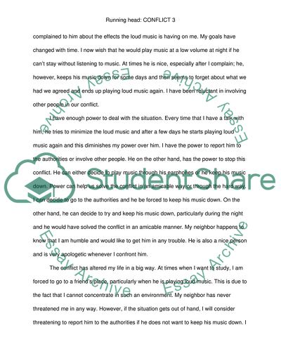 Conflict Styles and Personal Intervention