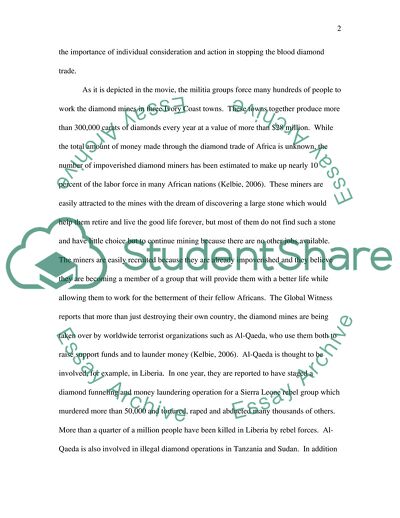 We Must All Protect Against Blood Diamonds