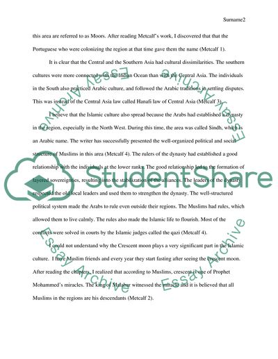 Analysis of Islam in South Asia in Practice by Barbara D. Metcalf