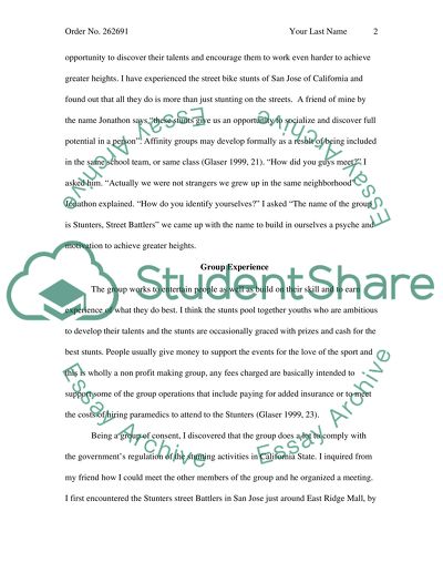 The Social Benefits of the Street Stunting Performance