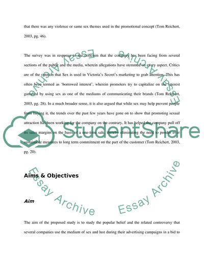 The Sexual Tone in Victorias Secret Marketing