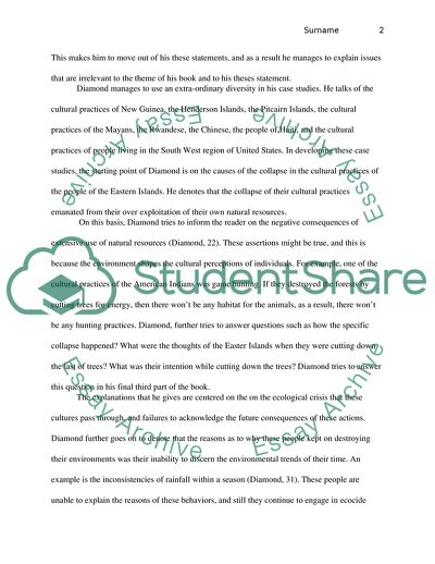 Collapse: How Societies Choose to Fail or Succeed