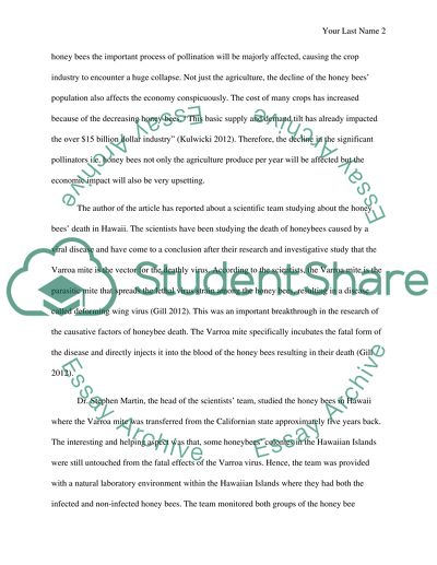 Read, summarize, and analyze news items about insects, spiders, or mites