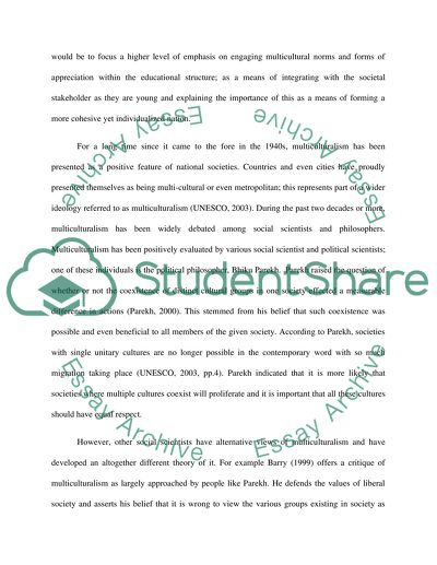 Essay about multicultural diversity picture