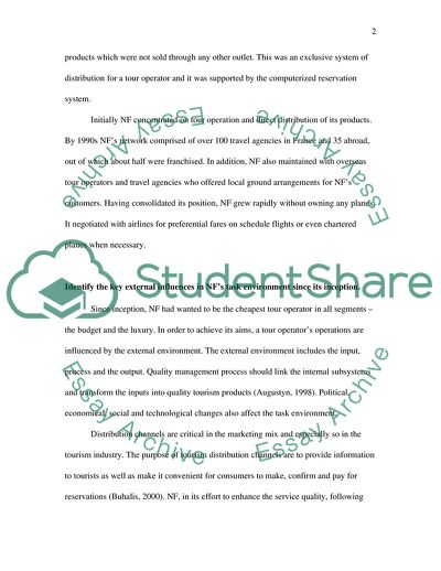 What business is NF in