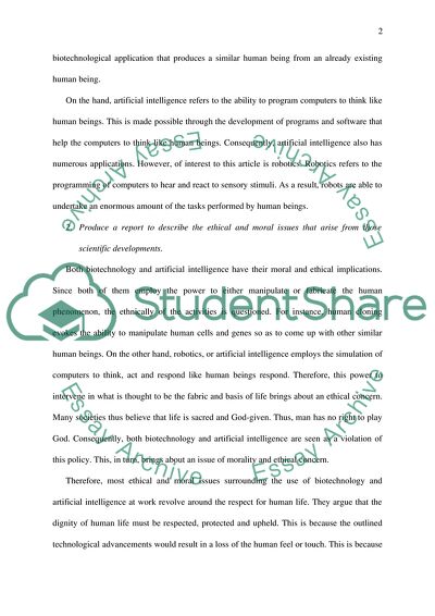 Using Science in the Work Place