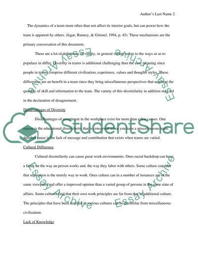 Teambuilding: Definition and Team Dynamics