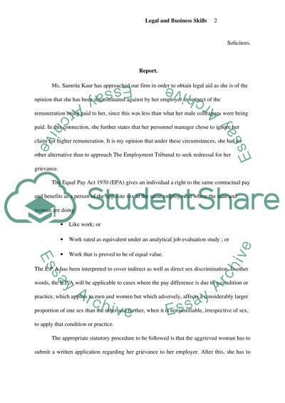 Sex and Gender Issues at Work